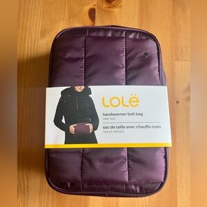 Lole Handwarmer belt bag purple